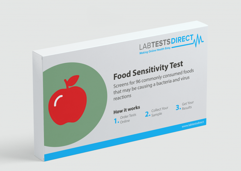 FOOD SENSITIVITY PANEL 96 Tests Lab Tests Direct